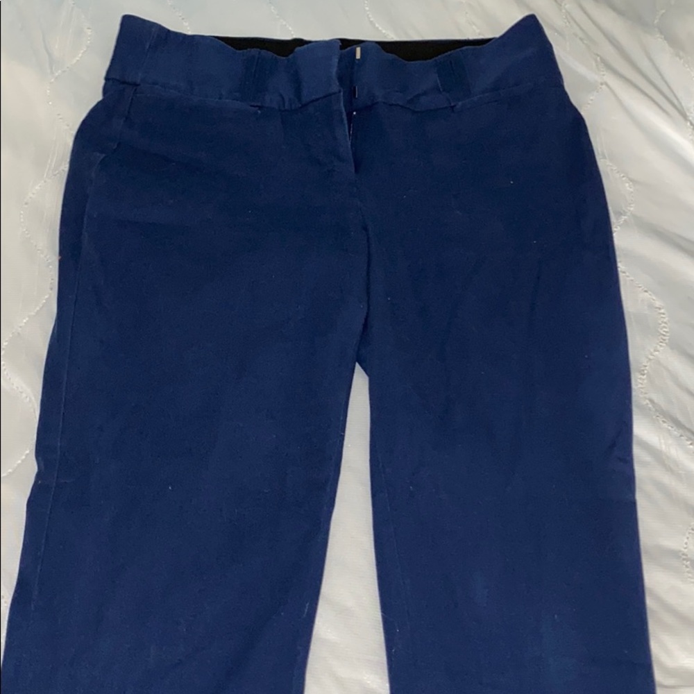 Blue dress pants